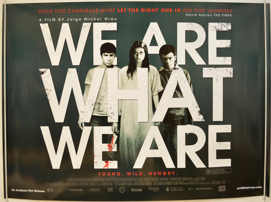 We Are What We Are  (a.k.a. Somos Lo Que Hay)  Original Quad Poster - Film Poster - Movie Poster 