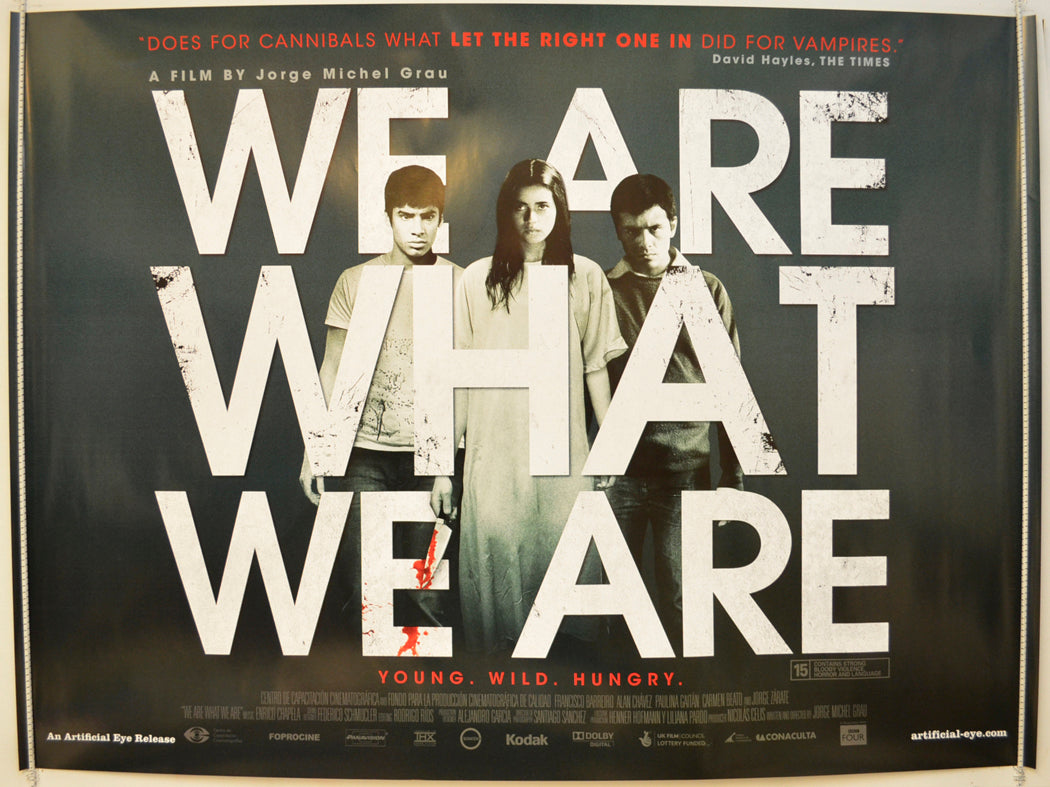 We Are What We Are  (a.k.a. Somos Lo Que Hay)  Original Quad Poster - Film Poster - Movie Poster 