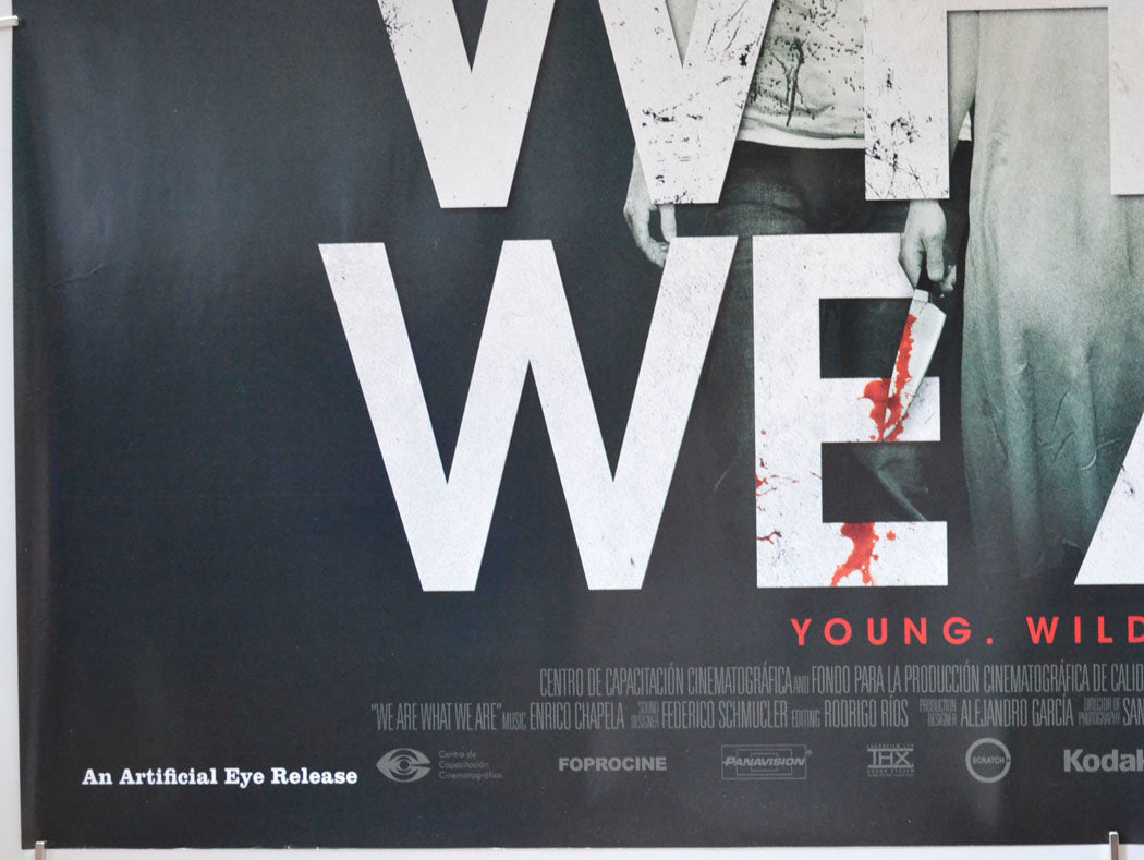 WE ARE WHAT WE ARE (Bottom Left) Cinema Quad Movie Poster 