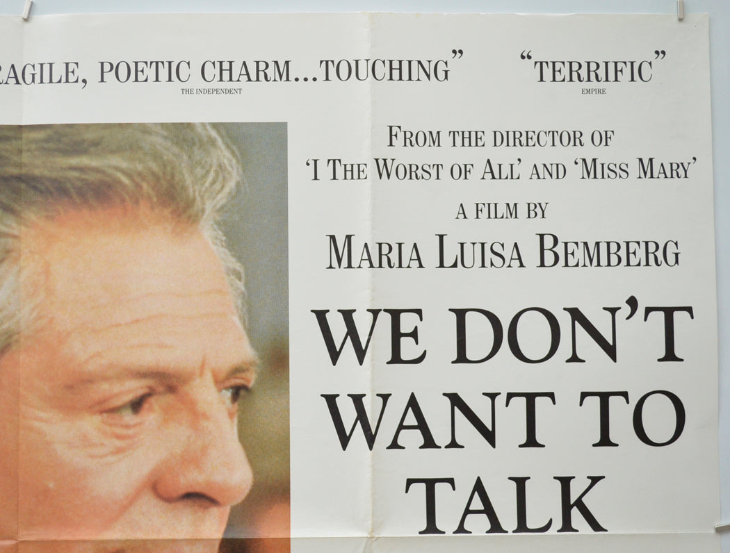 WE DON’T WANT TO TALK ABOUT IT (Top Right) Cinema Quad Movie Poster 