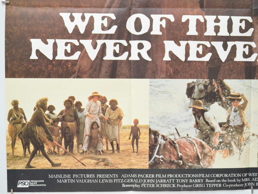 WE OF THE NEVER NEVER (Bottom Left) Cinema Quad Movie Poster 