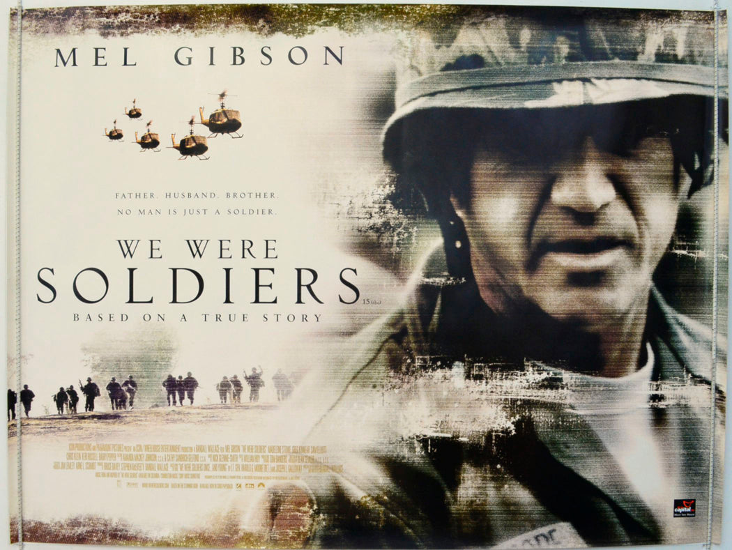 We Were Soldiers Original British Quad Poster - Film Poster - Movie Poster 