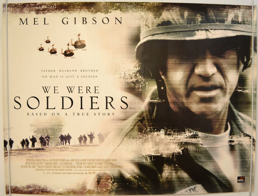 We Were Soldiers  Original Quad Poster - Film Poster - Movie Poster 