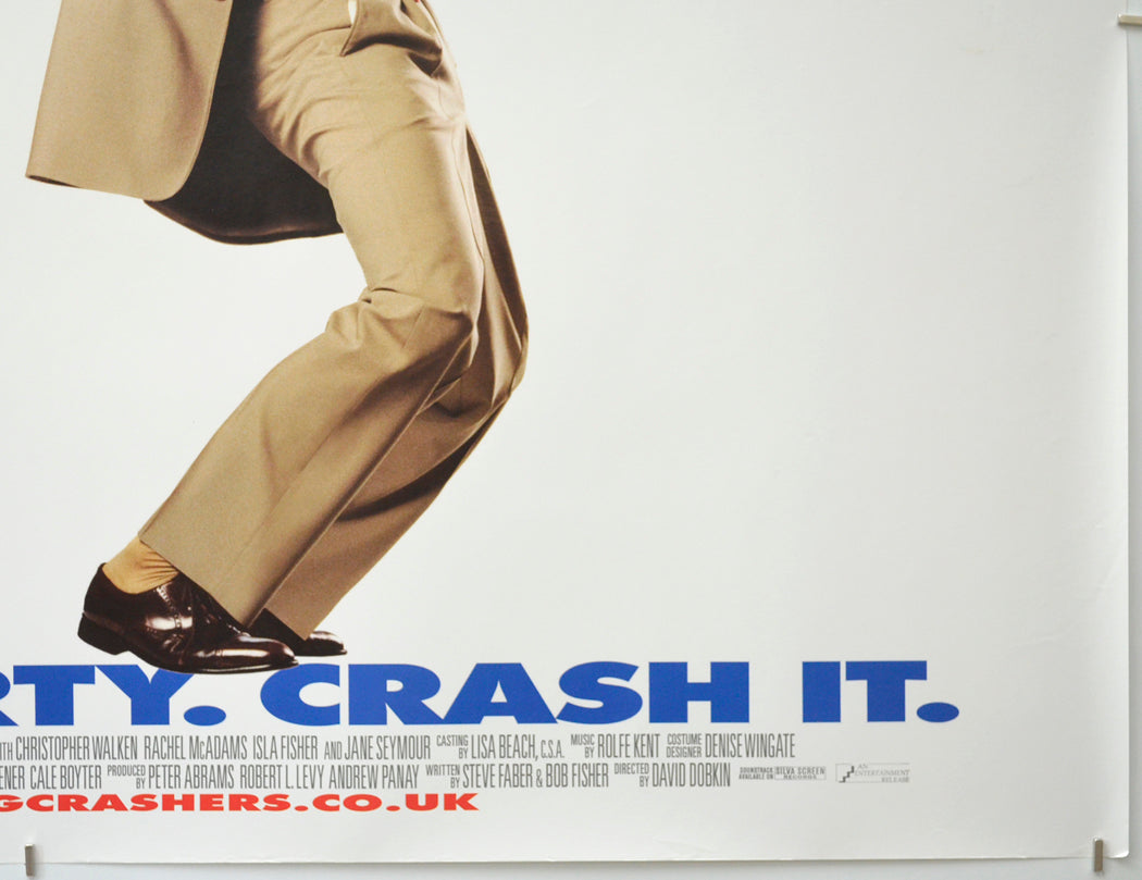 WEDDING CRASHERS (Bottom Right) Cinema Quad Movie Poster 