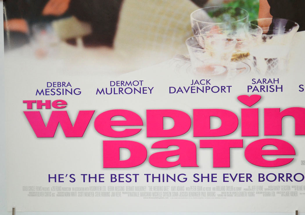 WEDDING DATE (Bottom Left) Cinema Quad Movie Poster 