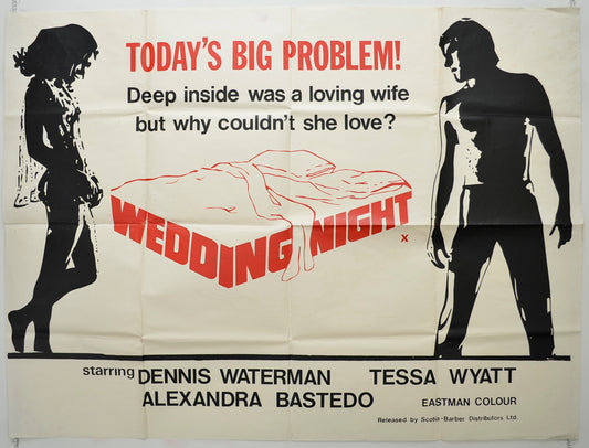 Wedding Night  (a.k.a. I Can't... I Can't )   Original Quad Poster - Film Poster - Movie Poster  