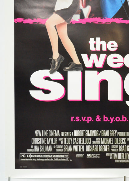 THE WEDDING SINGER (Bottom Left) Cinema One Sheet Movie Poster 