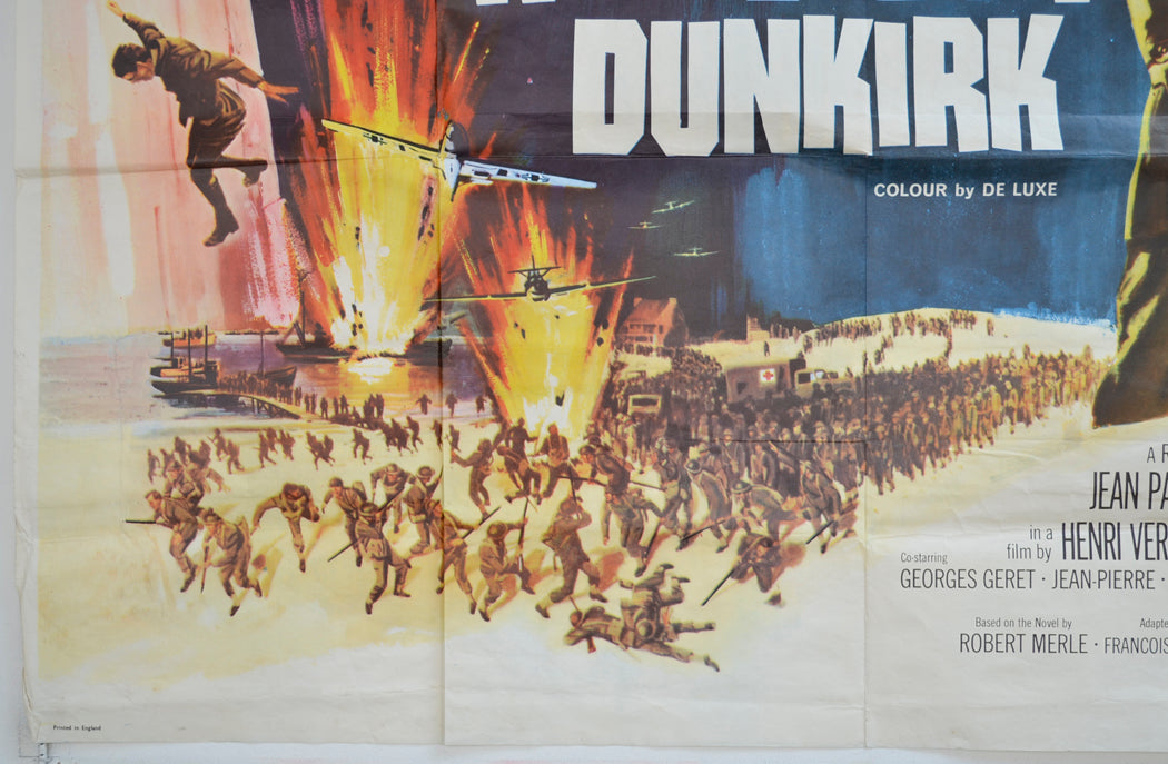 WEEKEND AT DUNKIRK (Bottom Left) Cinema Quad Movie Poster 