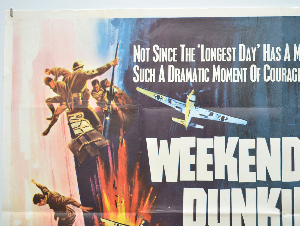 WEEKEND AT DUNKIRK (Top Left) Cinema Quad Movie Poster 