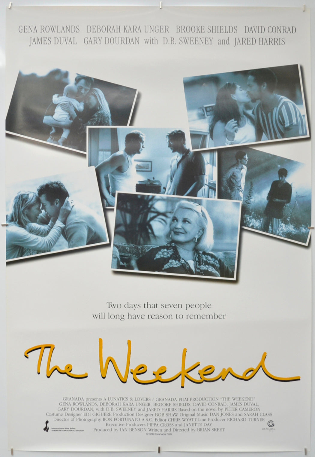 The Weekend Original One Sheet Poster - Film Poster - Movie Poster