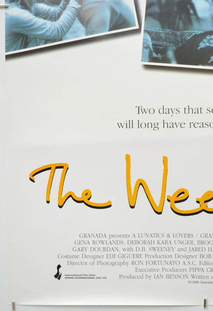 THE WEEKEND (Bottom Left) Cinema One Sheet Movie Poster 