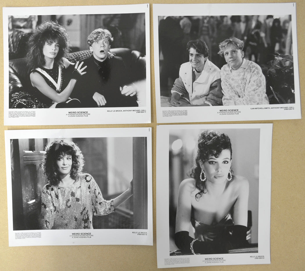 Weird Science 4 Original Black and White Press Stills (Photographs) 