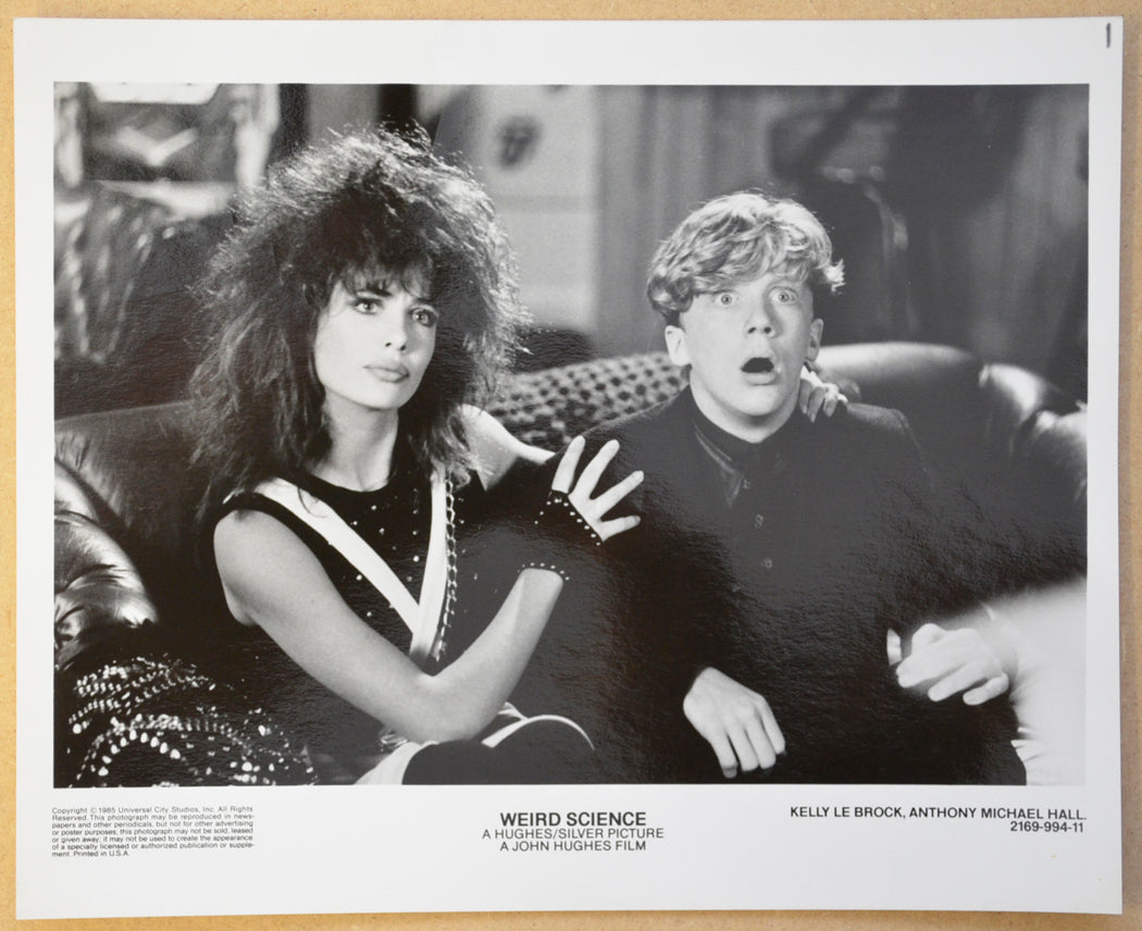 WEIRD SCIENCE (Still 1) Cinema Black and White Press Stills 