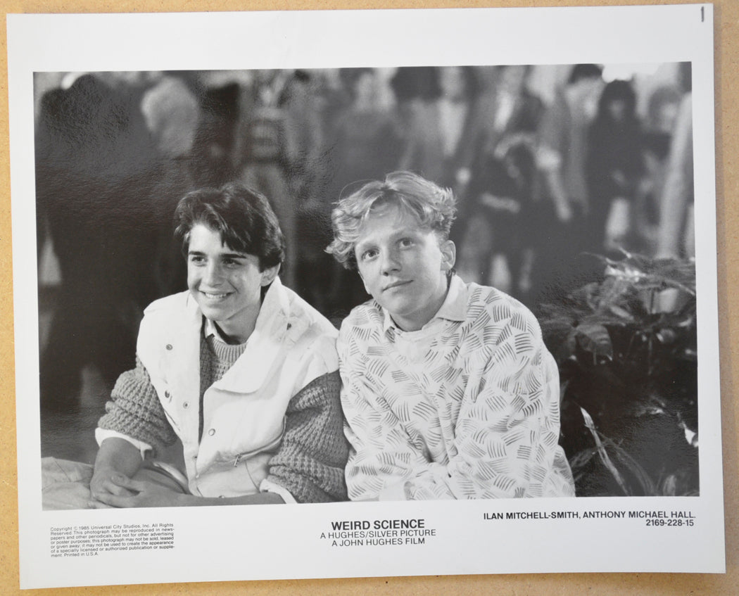 WEIRD SCIENCE (Still 2) Cinema Black and White Press Stills 