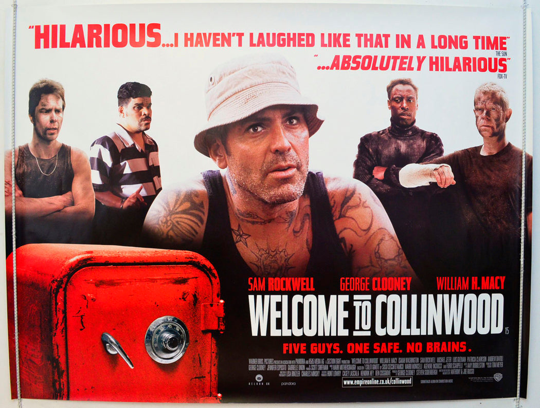 Welcome To Collinwood Original British Quad Poster - Film Poster - Movie Poster 