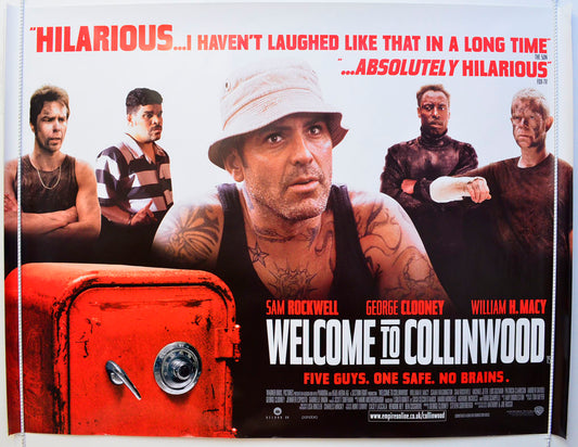 Welcome To Collinwood Original British Quad Poster - Film Poster - Movie Poster 