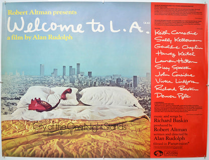 Welcome To L.A. Original Quad Poster - Film Poster - Movie Poster