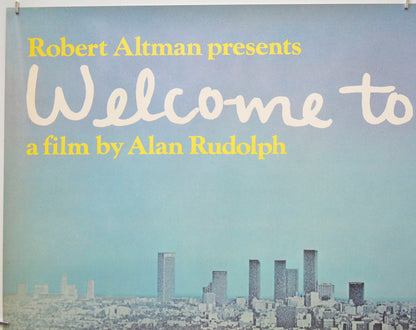 WELCOME TO L.A. (Top Left) Cinema Quad Movie Poster 