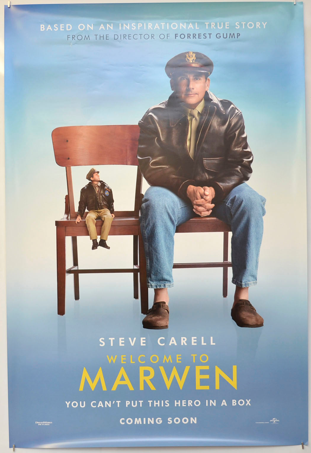 Welcome To Marwen (Teaser / Advance Version)  Original One Sheet Poster - Film Poster - Movie Poster