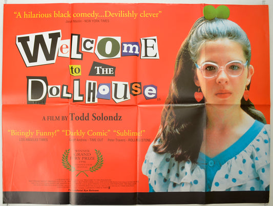 Welcome To The Dollhouse   Original Quad Poster - Film Poster - Movie Poster 