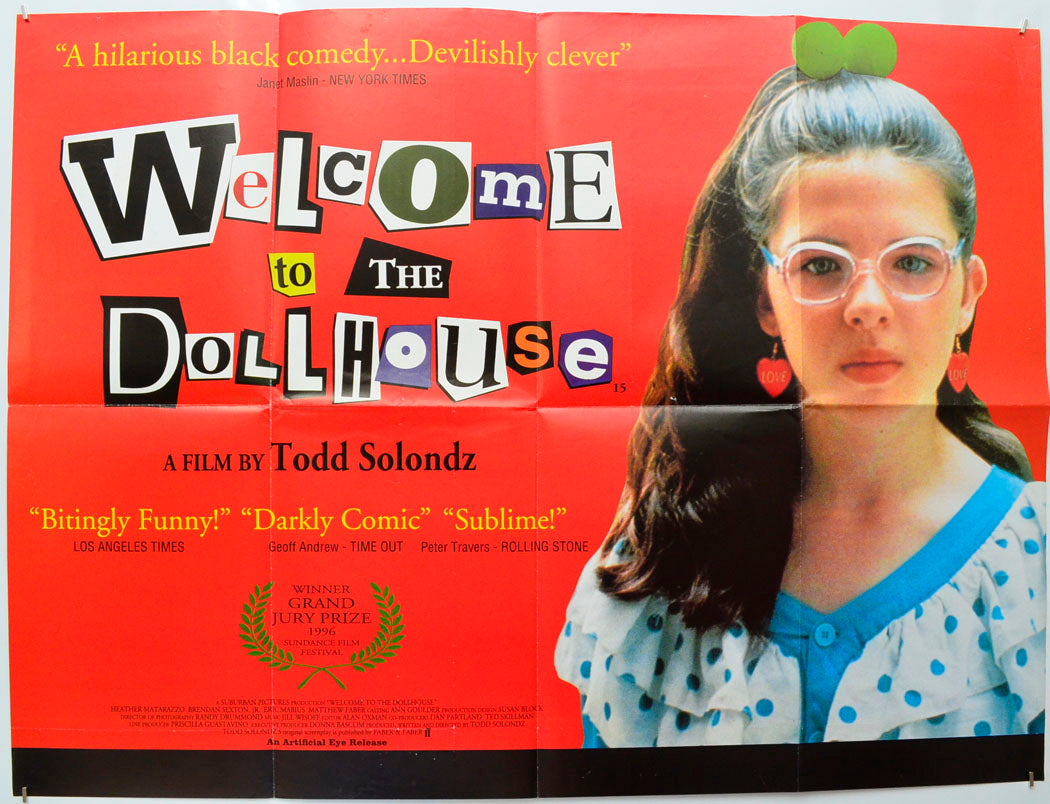 Welcome To The Dollhouse Original Quad Poster - Film Poster - Movie Poster