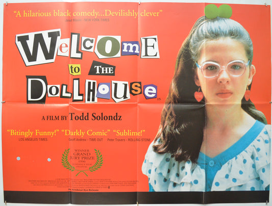 Welcome To The Dollhouse Original Quad Poster - Film Poster - Movie Poster