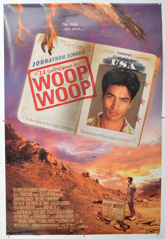 Welcome To Woop Woop  Original One Sheet Poster - Film Poster - Movie Poster