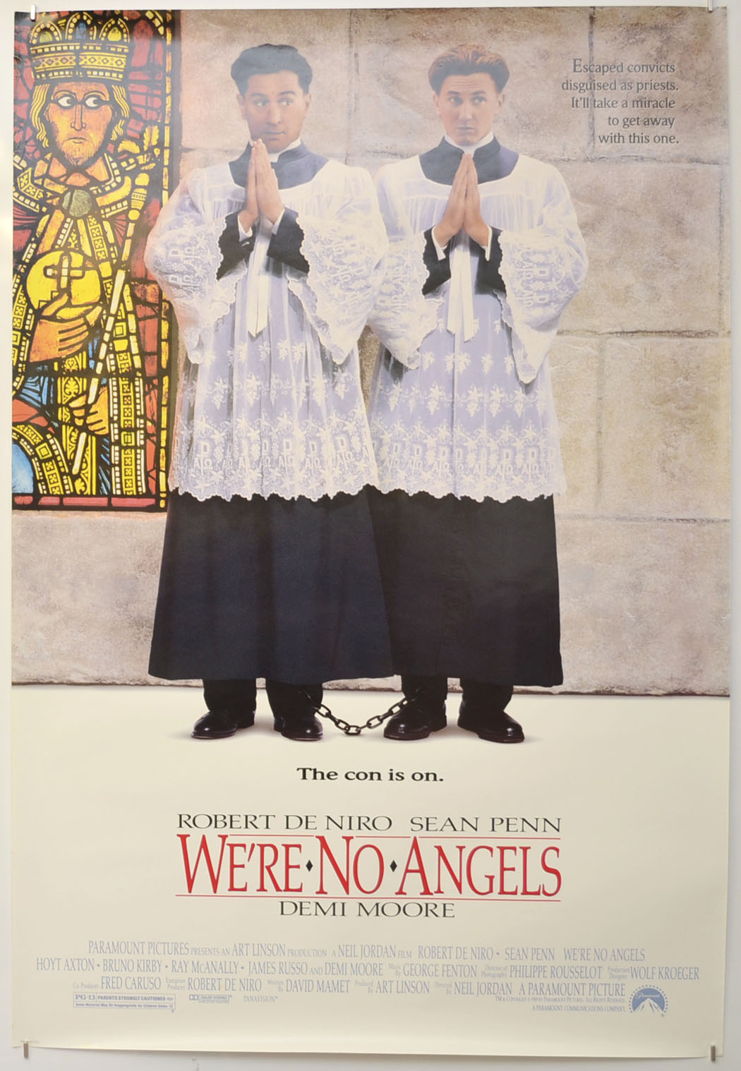 We're No Angels Original One Sheet Poster - Film Poster - Movie Poster