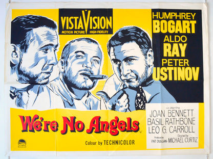 We're No Angels Original British Quad Poster - Movie Poster