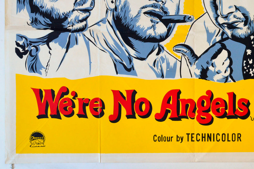 WE’RE NO ANGELS (Bottom Left) Cinema Quad Movie Poster 