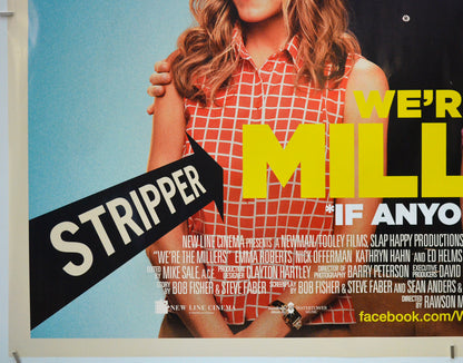 WE’RE THE MILLERS (Bottom Left) Cinema Quad Movie Poster 