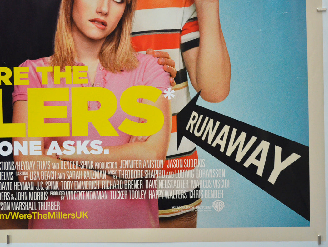 WE’RE THE MILLERS (Bottom Right) Cinema Quad Movie Poster 