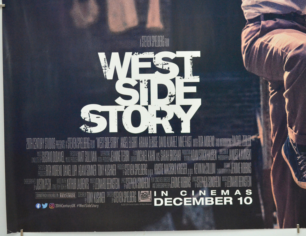 WEST SIDE STORY (Bottom Left) Cinema Quad Movie Poster 