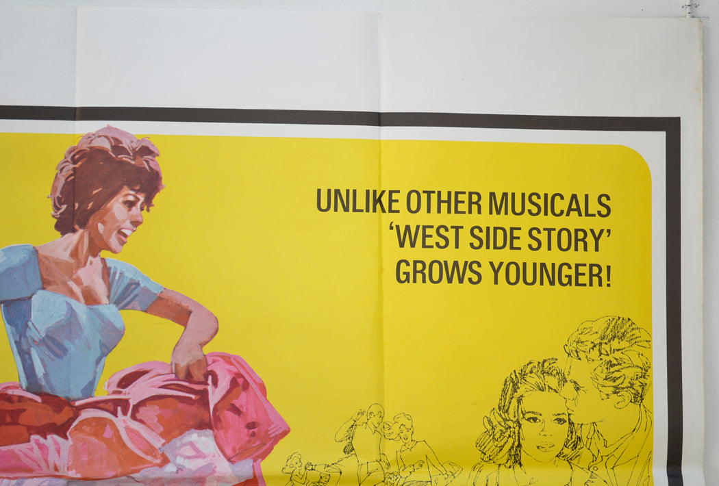 WEST SIDE STORY (Top Right) Cinema Quad Movie Poster 