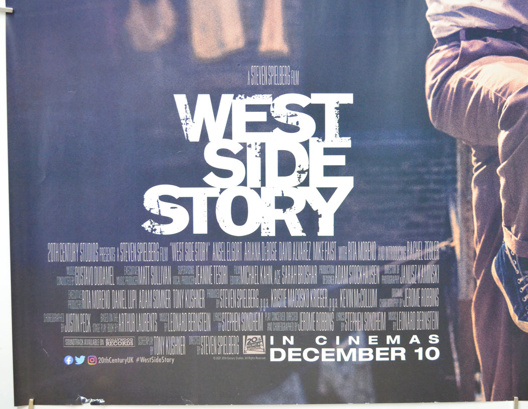 WEST SIDE STORY (Bottom Left) Cinema Quad Movie Poster 