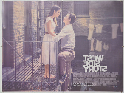 West Side Story (Back) Cinema Quad Movie Poster 