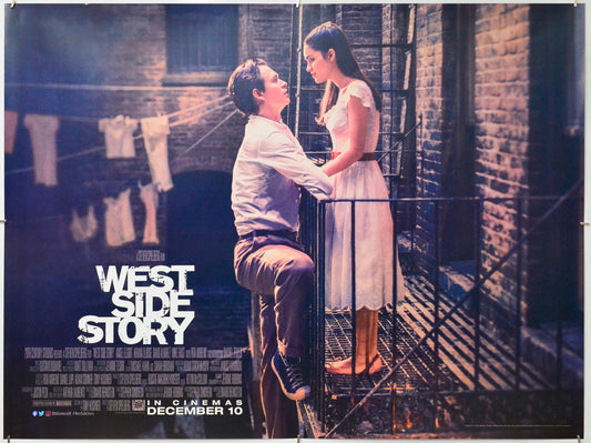 West Side Story - Original Quad Poster - Film Poster - Movie Poster