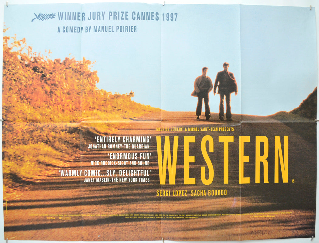 Western (Winner of Jury Prize Cannes 1997)  Original Quad Poster - Film Poster - Movie Poster