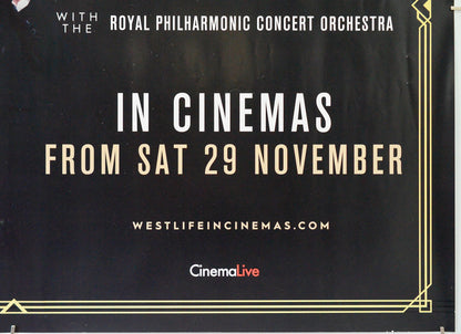 Westlife Live at The Royal Albert Hall (Bottom Right) Cinema Quad Movie Poster 