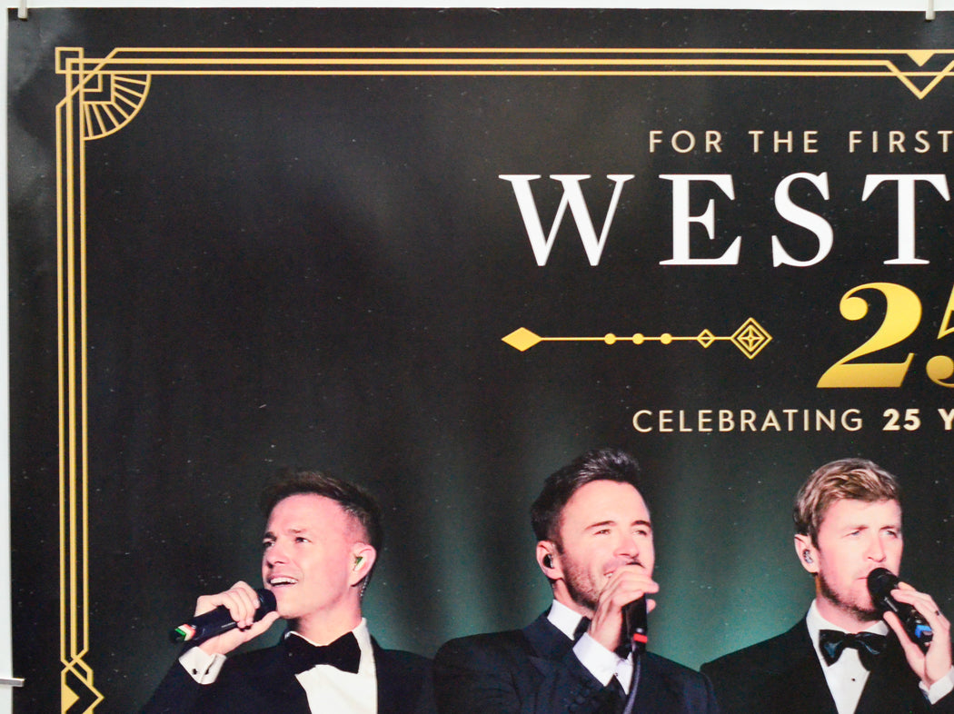Westlife Live at The Royal Albert Hall (Top Left) Cinema Quad Movie Poster 