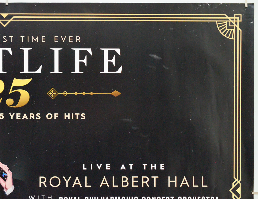Westlife Live at The Royal Albert Hall (Top Right) Cinema Quad Movie Poster 
