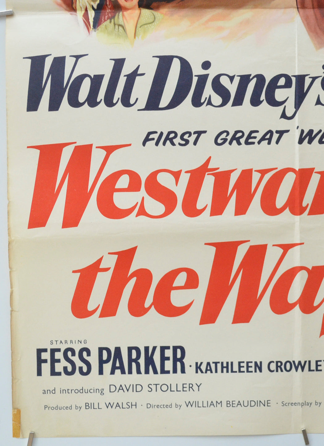 WESTWARD HO THE WAGONS (Bottom Left) Cinema Double Crown Movie Poster 