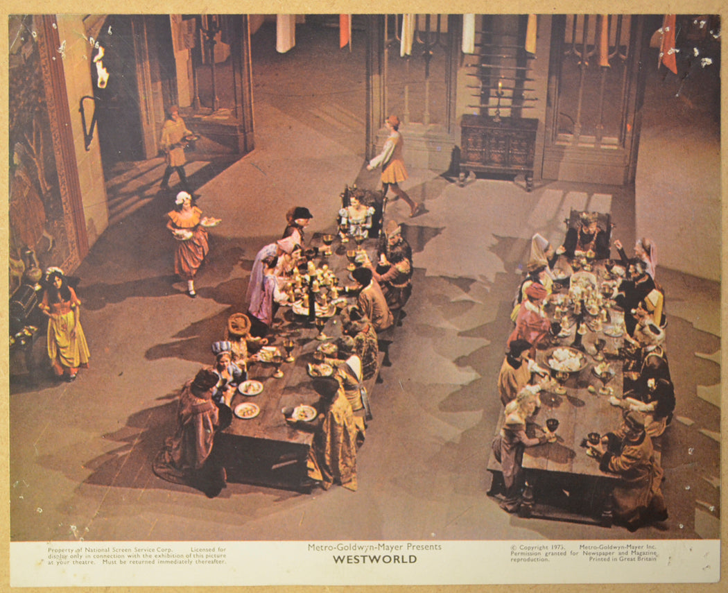 WESTWORLD (Card 3) Cinema Colour FOH Stills / Lobby Cards 