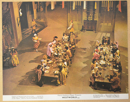 WESTWORLD (Card 7) Cinema Set of Colour FOH Stills / Lobby Cards 