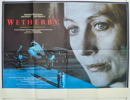 Wetherby Original British Quad Poster - Film Poster - Movie Poster 