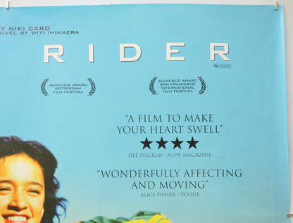 WHALE RIDER (Top Right) Cinema Quad Movie Poster 