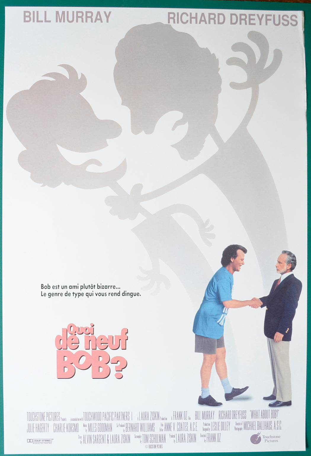 What About Bob  Original Belgian Poster - Film Poster - Movie Poster