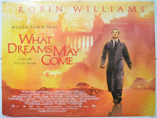 What Dreams May Come Original Quad Poster - Film Poster - Movie Poster  