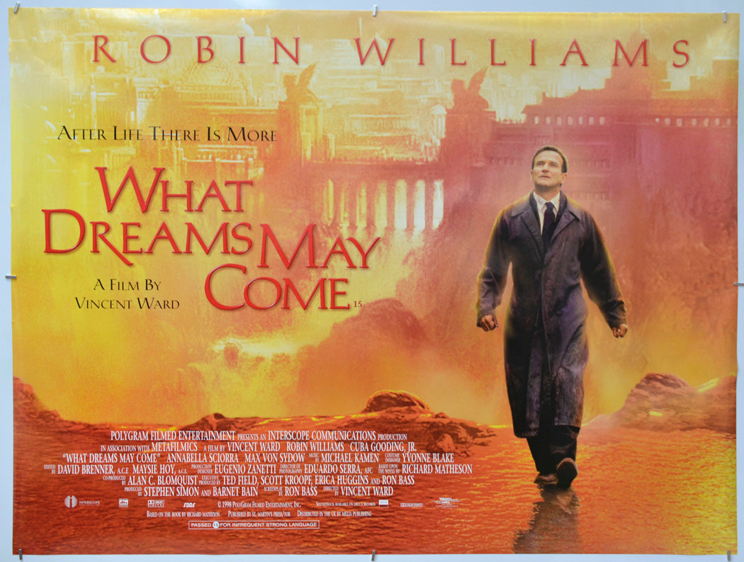 What Dreams May Come - Original Quad Poster - Film Poster - Movie Poster