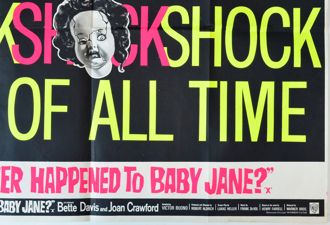 WHAT EVER HAPPENED TO BABY JANE (Bottom Right) Cinema Quad Movie Poster 